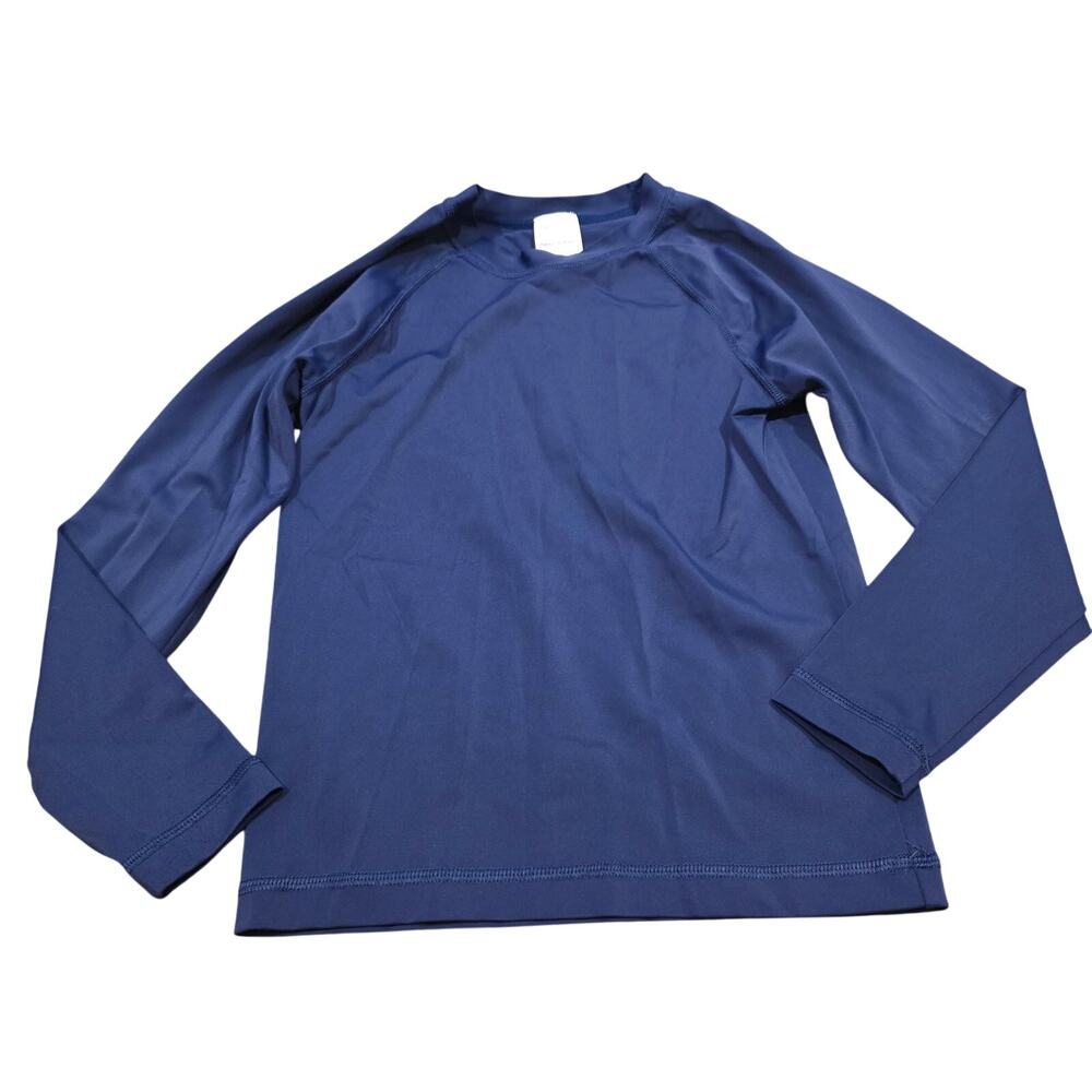 Boy's Hanna Andersson Dark Blue Rashguard Swim Top | Size 6-7